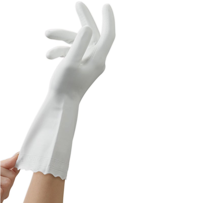 Mr Clean السيد كلين، 243032 بليس، قفازات صغيرة خالية من اللاتكس، فينيل، بطانة ناعمة فائقة الامتصاص، قبضة دوامة غير قابلة للانزلاق، (صغيرة) - Image 2
